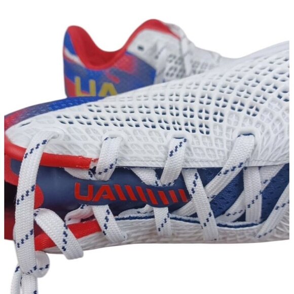 Women's Size 8 Under Armour Glyde MT TPU USA Softball Cleats 3028704-100 NWOB - Picture 8 of 8